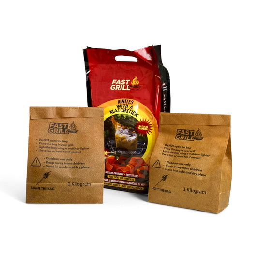 Fast Grill Instant Light Charcoal Bags (2 KG)