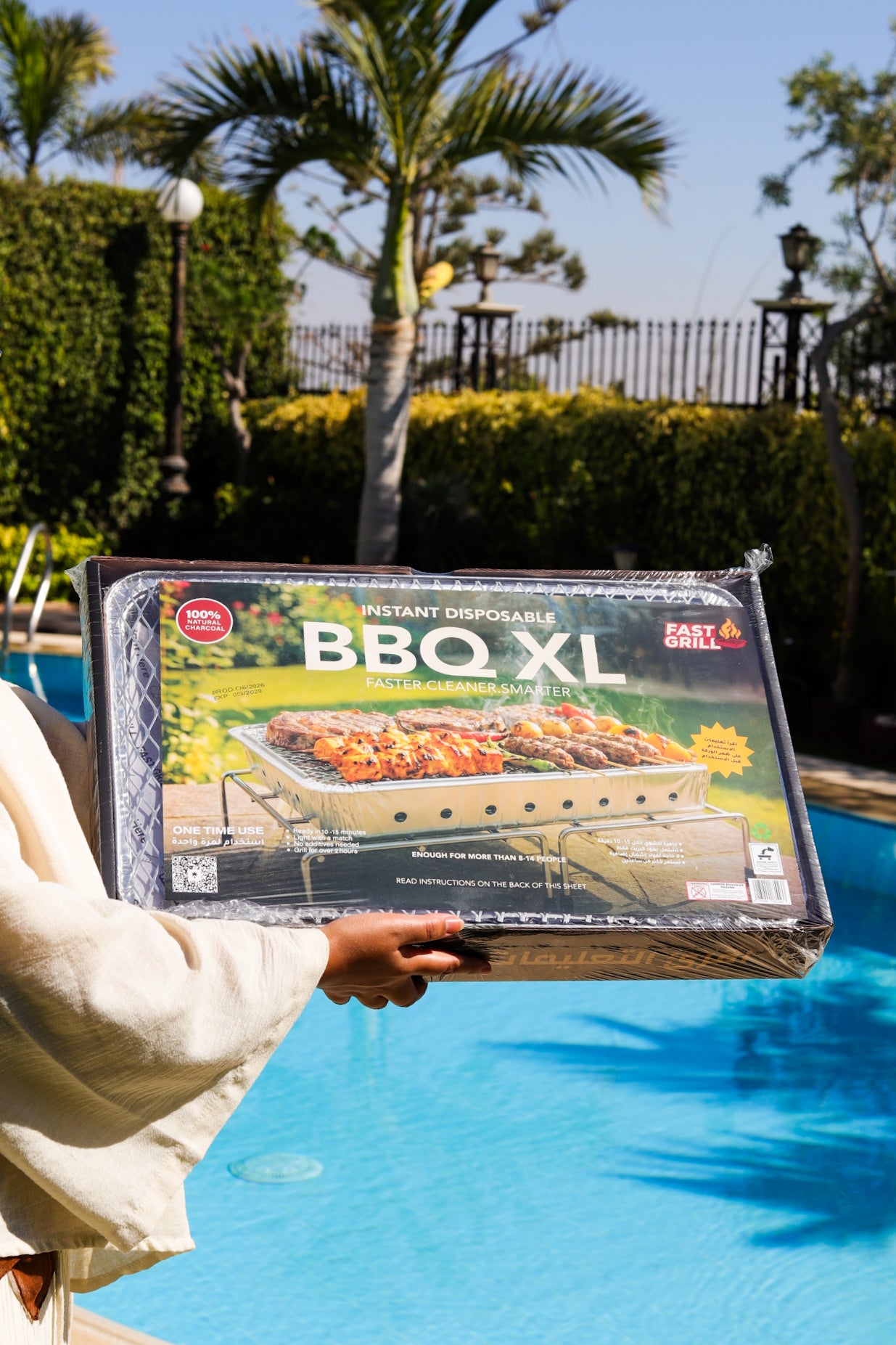 Fast Grill XL Disposable BBQ