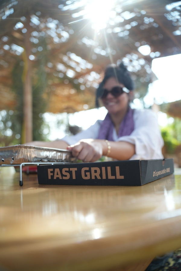 box table – Fast Grill disposable BBQ